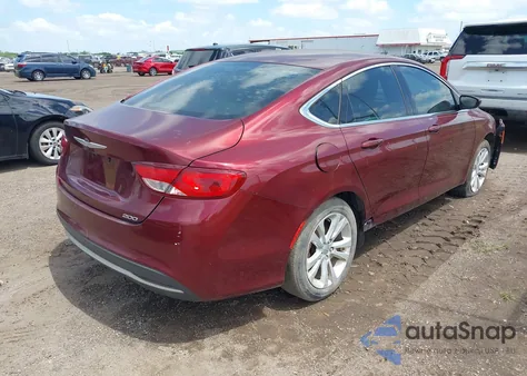 2016 Chrysler 200 Limited z USA, uszkodzony, nr VIN 1C3CCCAB0GN132716